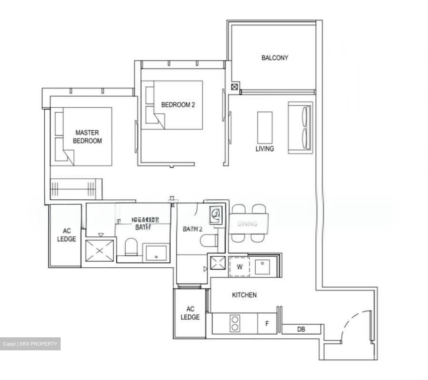 The Florence Residences (D19), Apartment #560855581